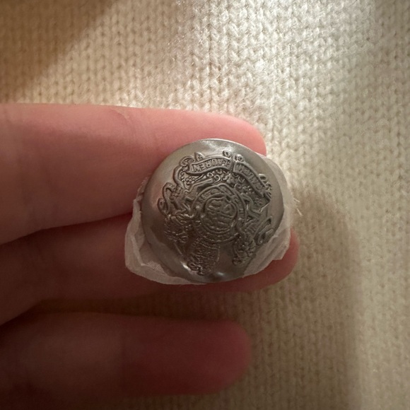 NWT Ralph Lauren white jacket with silver buttons - Picture 4 of 5